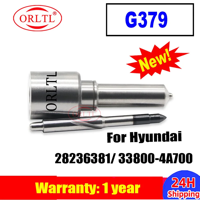 G379 For Delphi Hyundai 28236381 33800-4A700 338004A700 Diesel Fuel Injector Nozzle H379 L379PBD L379PRD ORLTL