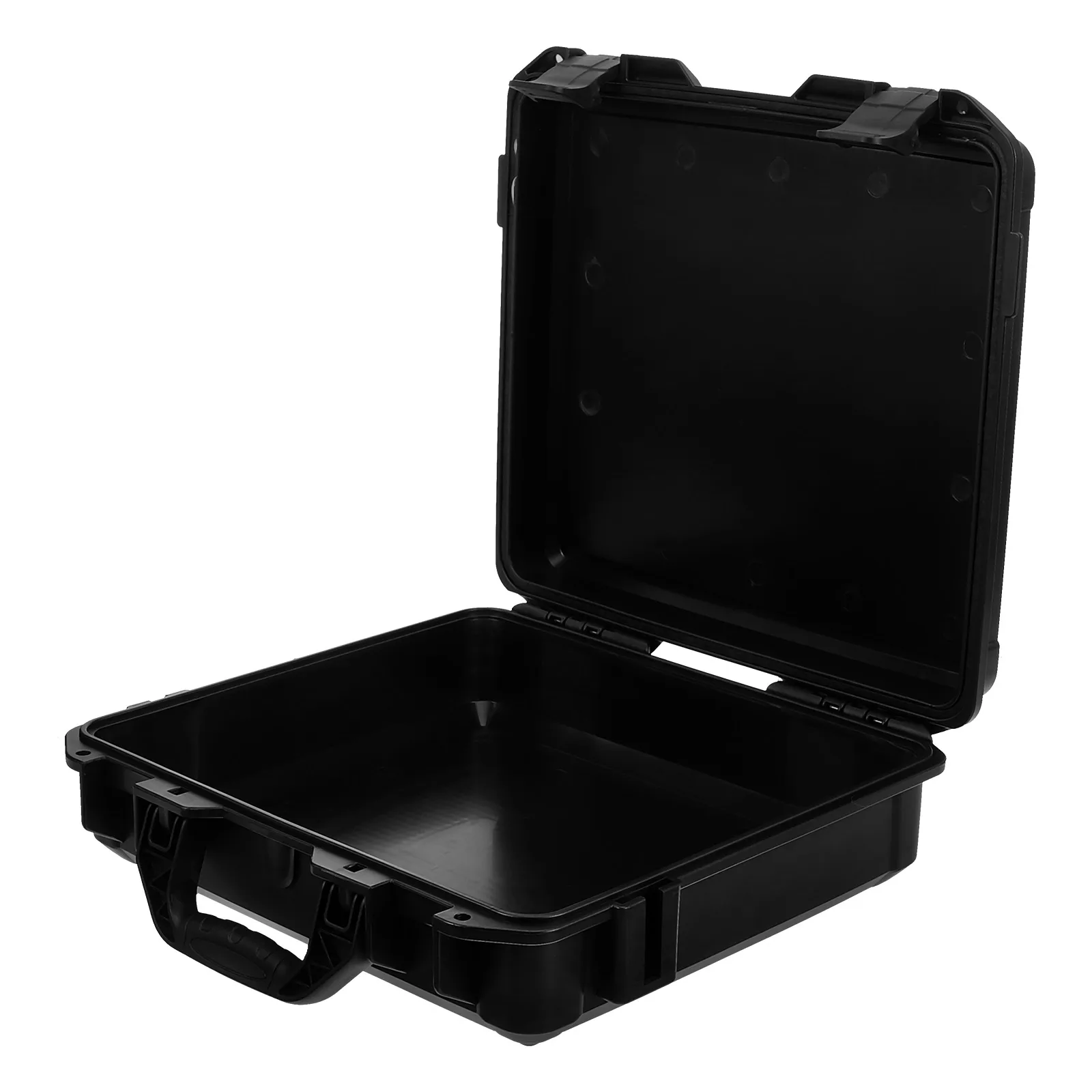 

Toolbox for Travel Accessories Multifunctional H Case Adapter Portable Plastic Black Storage Box Small Capacity H held