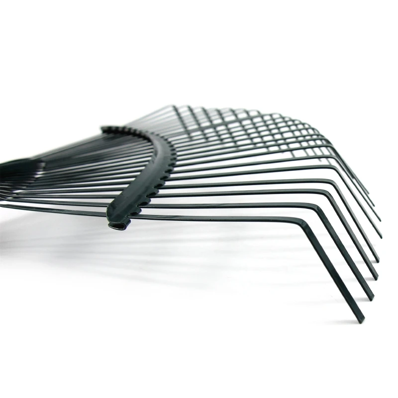 Garden Rake for Head Hand Fan Leaf Rake Professional Gardening Tool 22 Teeth Ste Dropship