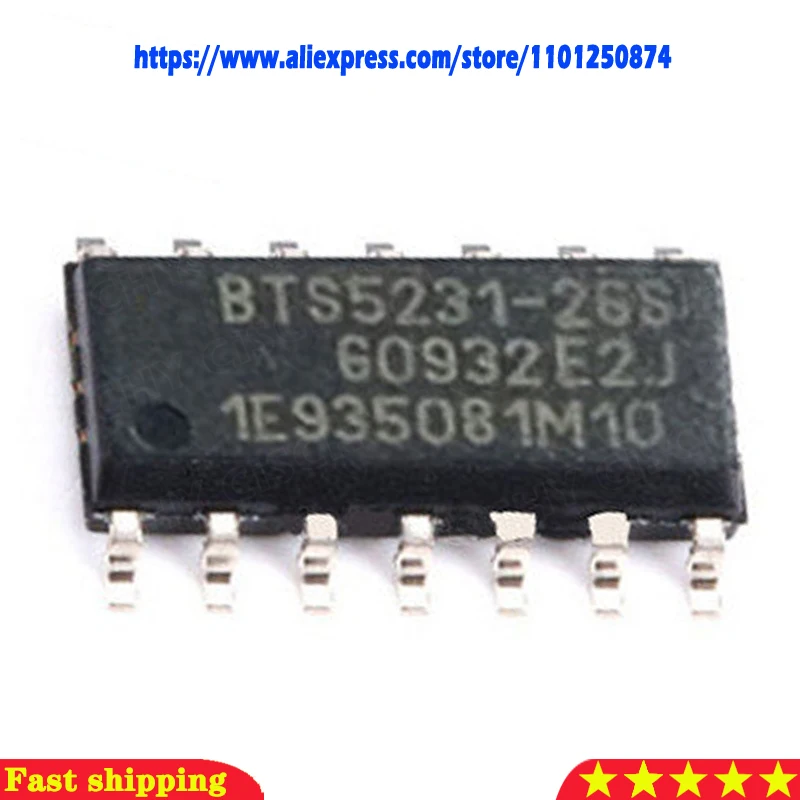 2piece BTS5231-2GS BTS5231 SOP-16 In Stock