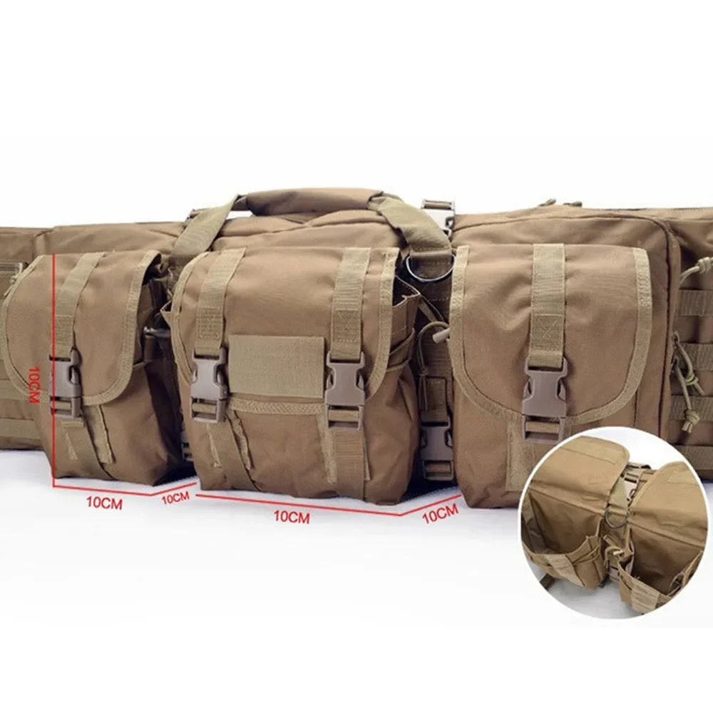 108 Cm Tactical Hunting Guns Bags Hard Shell Long Backpack Paintball Shooting Gun Case Rifle Fishing Rod Outdoor Travel Handbad