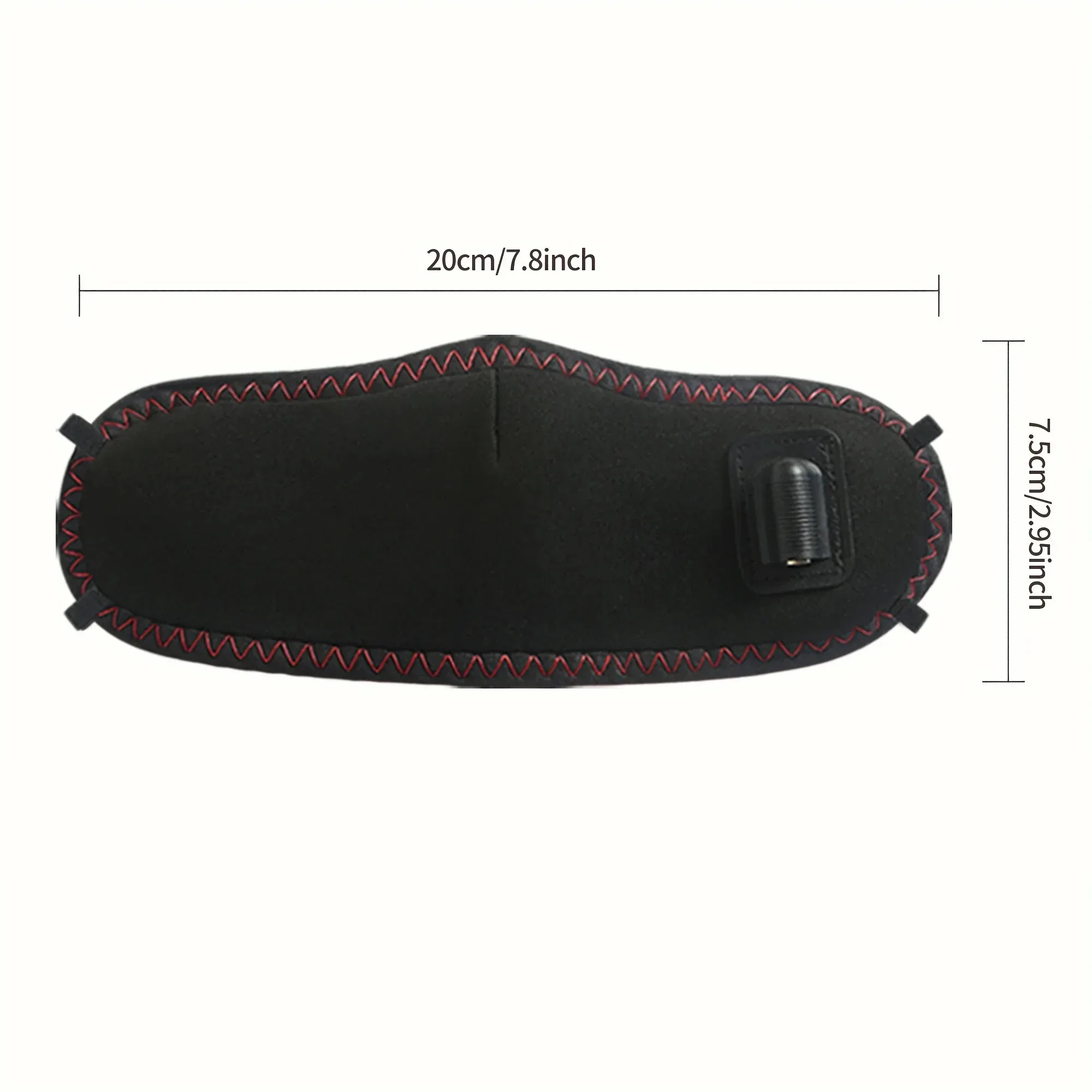 Electric Heating Nose Pad Winter Nose Warmer 3 Temperature Settings Hot Compress Face Cover for Stuffy Allergic Rhinitis