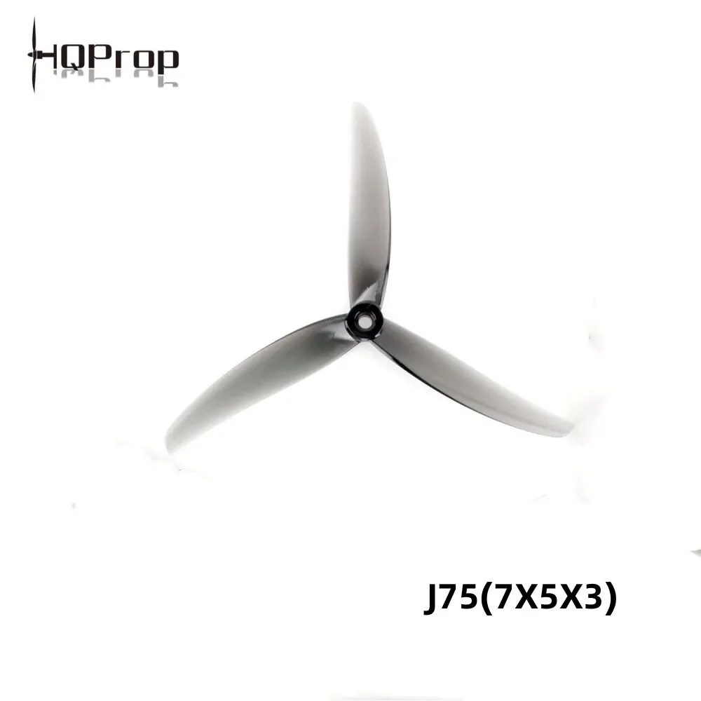 HQProp J75 7X5X3 7Inch 3-blade 5mm Shaft Racing Propeller Poly Carbonate for RC FPV Freestyle 7inch Long Range Drones DIY Part