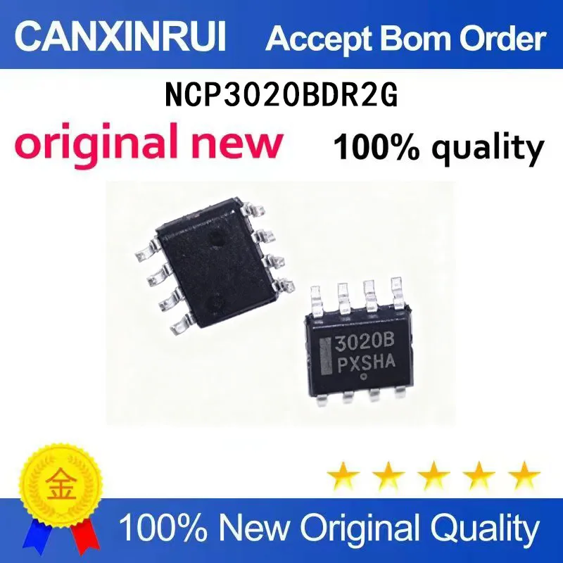 

(5-100 Pieces) NCP3020BDR2G 3020B patch SOP8 brand new
