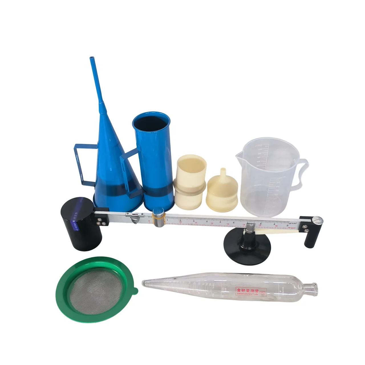 Mud Testing Kit (Densitometer / Sand / Balance / Viscometer) Wholesale for Drilling