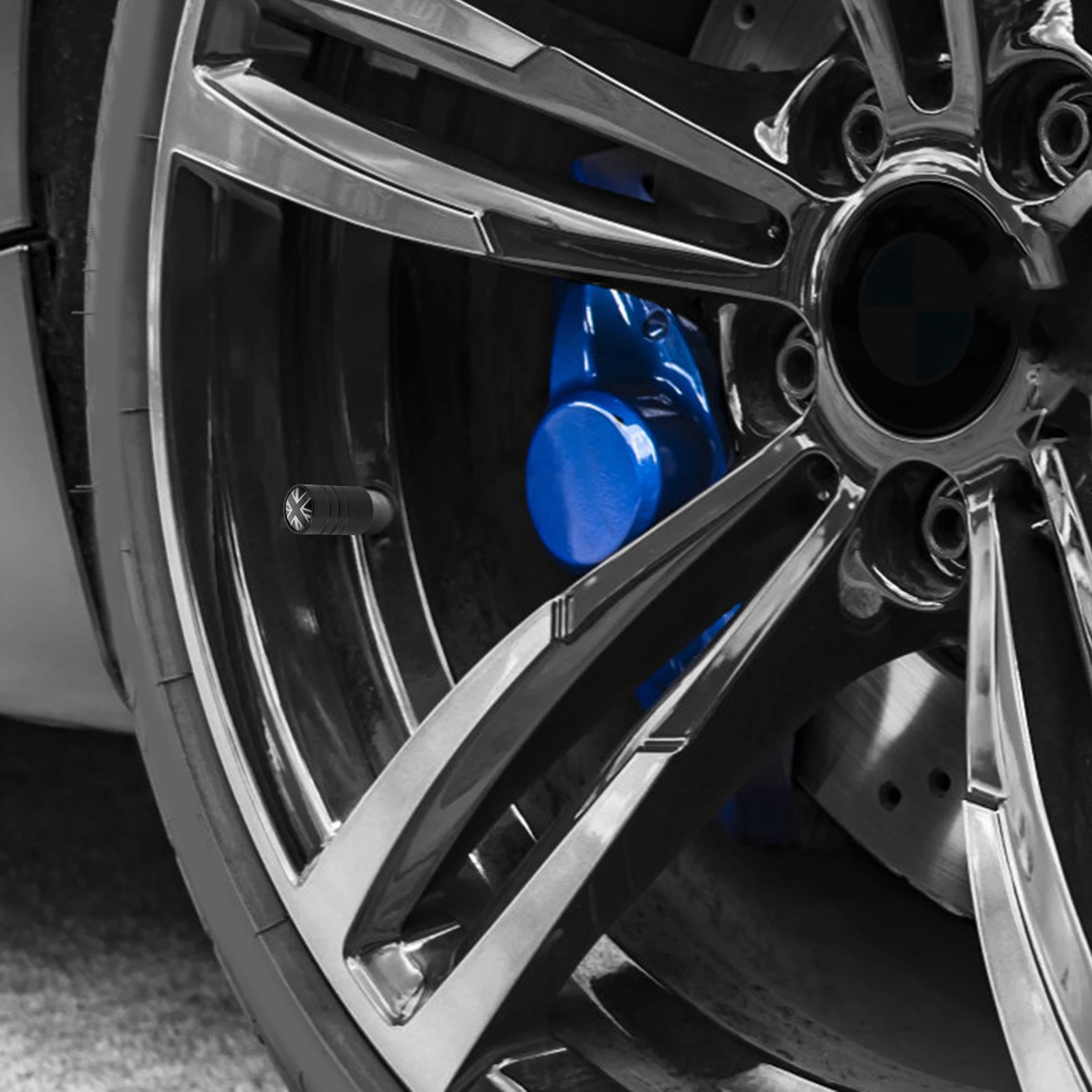 

8 Pcs Valve Cap Aluminum Alloy Caps Car Truck Tire Replace Replacement Decorative