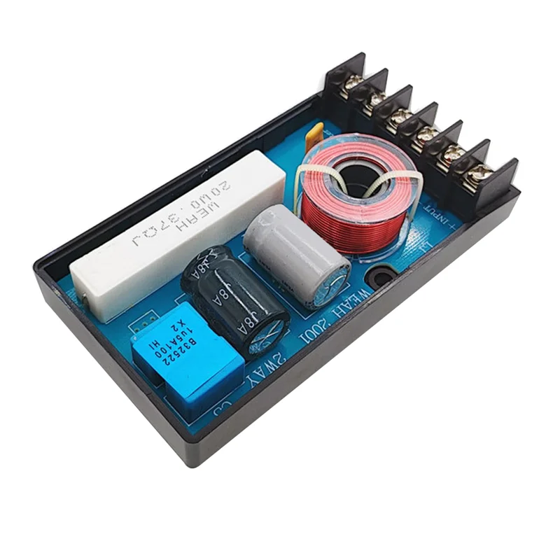 Speaker Crossover Parts Accessories WEAH-2001 2Pcs Speaker Frequency Divider Speakers 2 Crossover Divider Crossover Filter