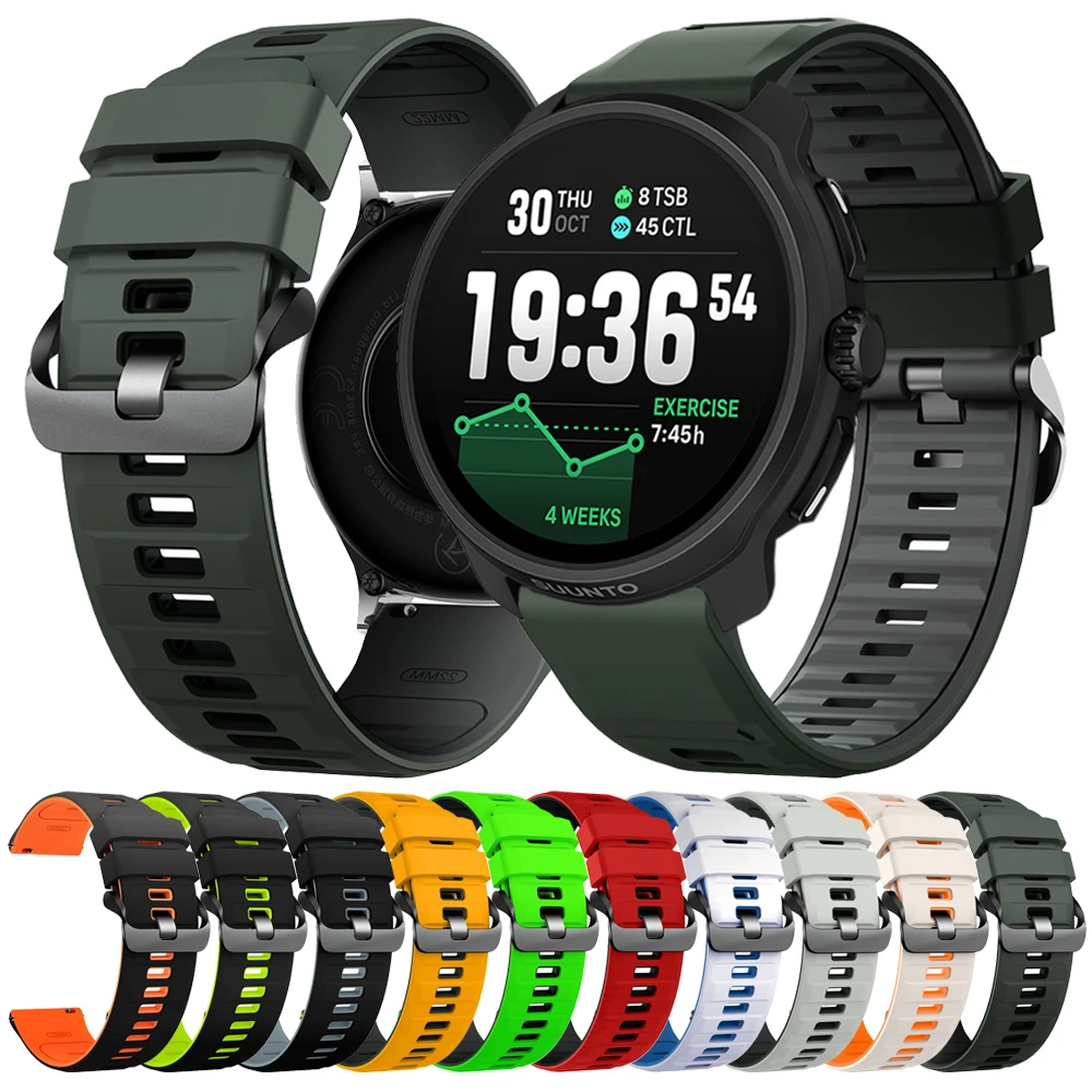 22Mm Silicone Strap…