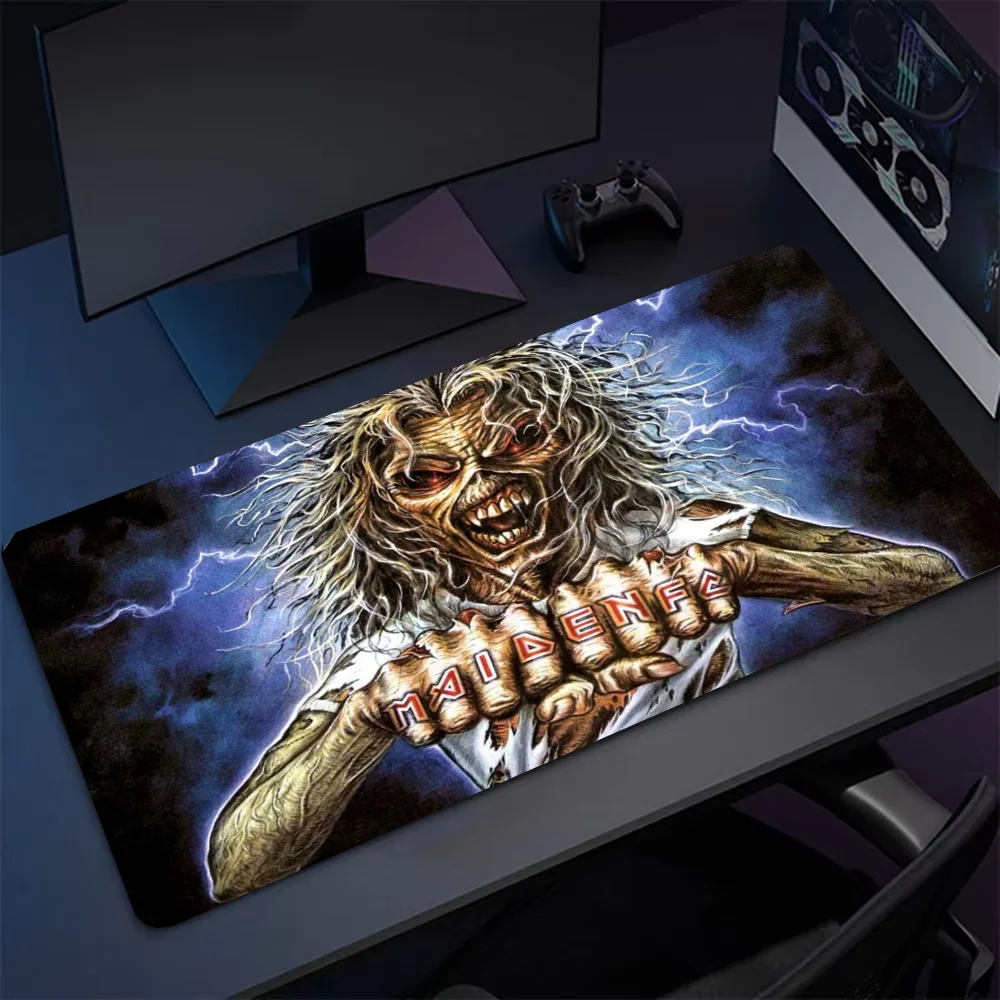 Non-slip Mouse Pad I-Iron M-Maiden Suitable For Office Computers Laptops E-sports Game Desk Mats XXL Keyboard