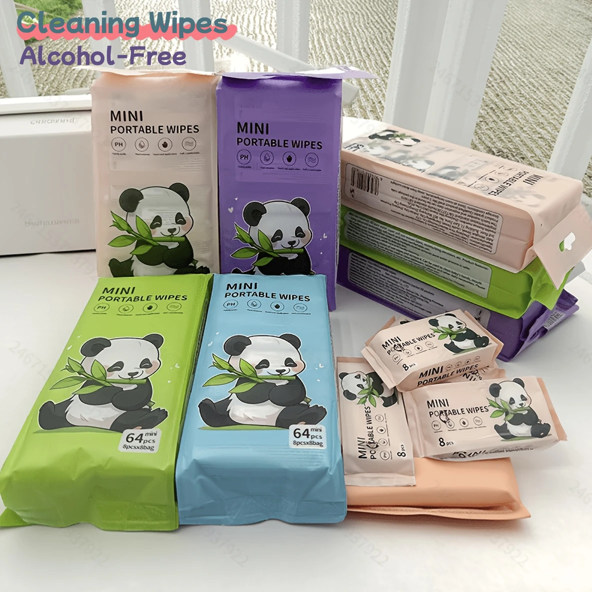 16/32 confezioni di mini salviette: non profumate, senza alcol, delicata tutta la pelle, viso/corpo/intimi, periodo/viaggio, interno-esterno