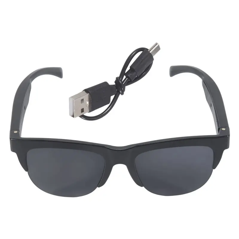 

For Home Bluetooth V5.3 Sunglasses Glasses Call Outdoor Sports Headphones HIFI Black Technology Anti-Touch UV