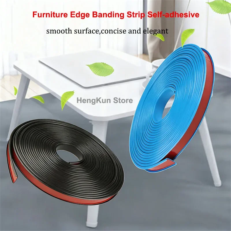 9-40 مللي متر الأثاث حافة النطاقات ذاتية اللصق مرنة على شكل حرف U لوحة خشبية حافة حامي TPE شريط مشبك ناعم