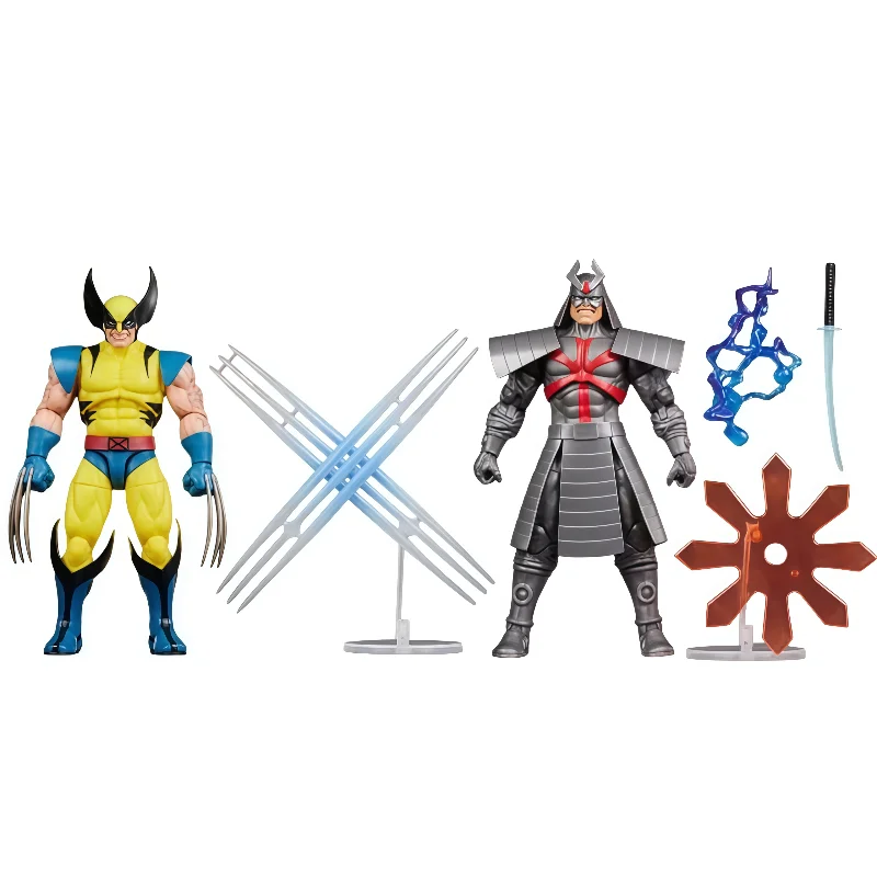 In Stock Hasbro Marvel Legends Anime Game Characters Wolverine Vs Silver Action Figure Model Collect Hobbies Toys Holiday Gift