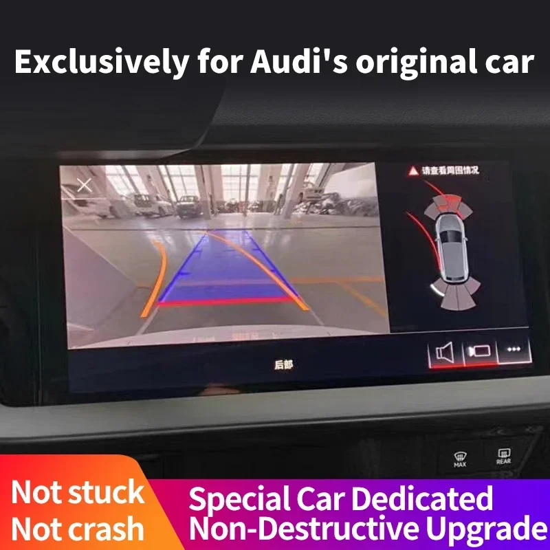 AUTOABC-Suitable for Audi A3 / A4 / A5 / A6 / A7 / Q3 / Q5Lreversing camera interface adapter rear camera display / camera ima