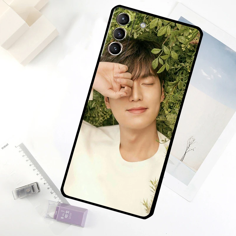 Lee Min Ho Star حافظة لهاتف سامسونج جالاكسي S25 S24 S23 S22 S21 S20 Ultra S9 S10 Plus S23 FE S24 FE