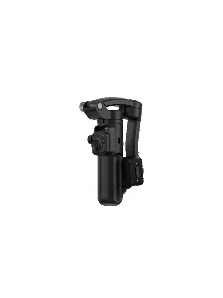 New best professional artificial intelligence face object tracking 3 handheld gimbal M02 folding mobile phone stabilizer with