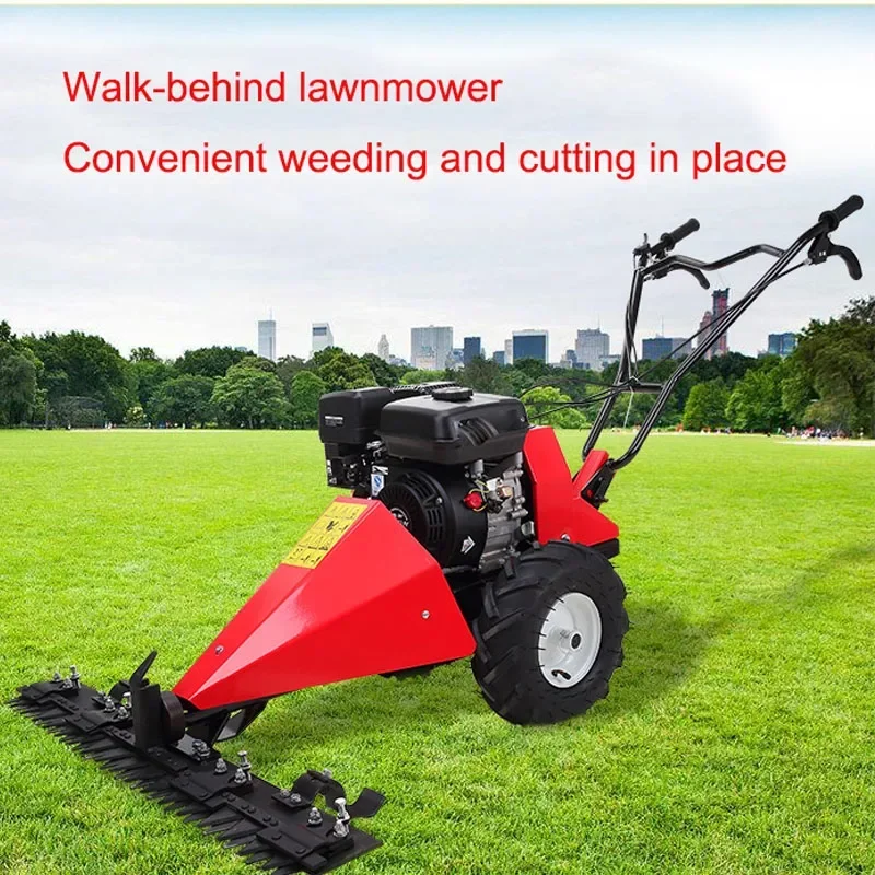 

New Electric Multifunctional Gasoline Self-propelled Lawnmower Four-stroke Lawnmower Hand Push Lawnmower Garden Wasteland Lawn M