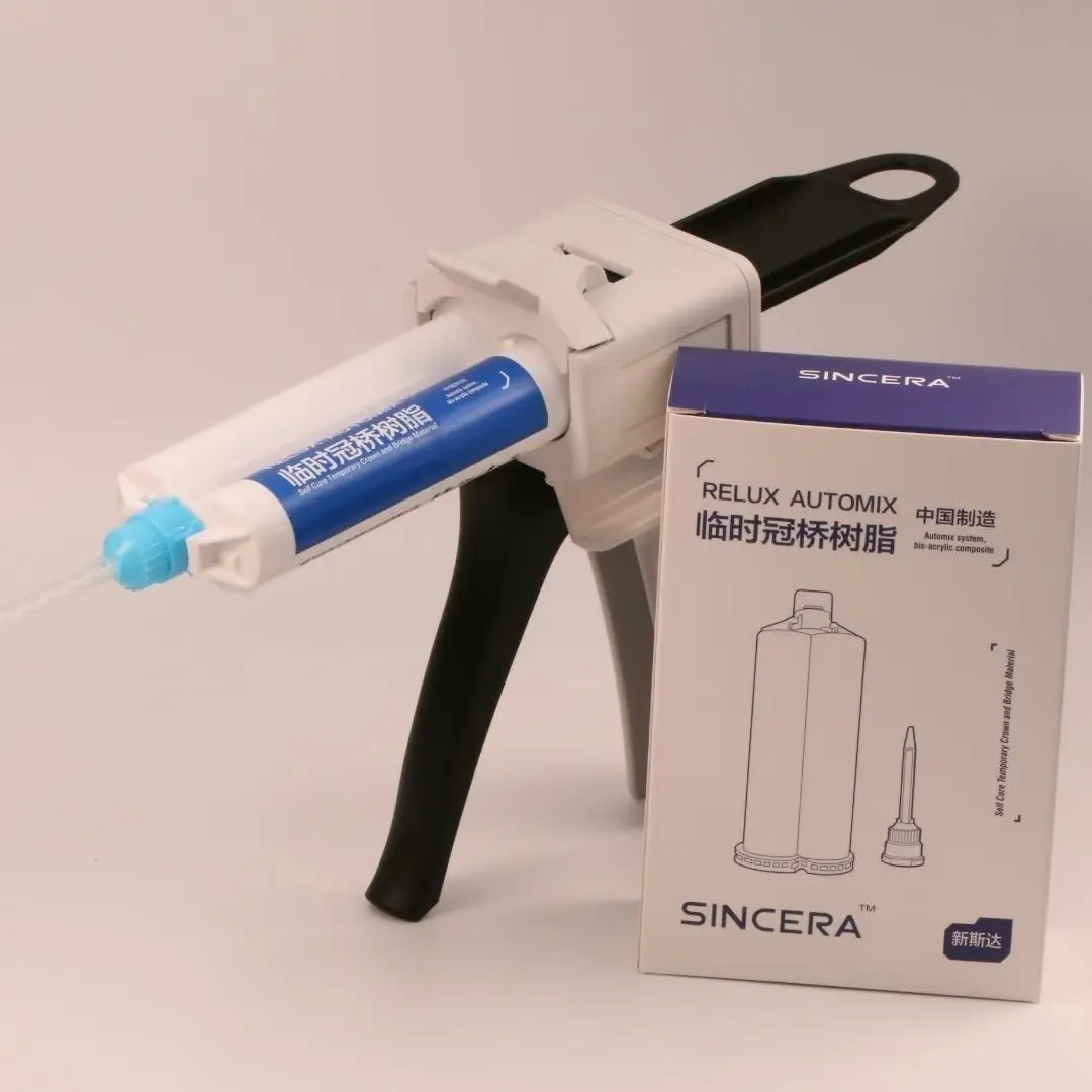 Efficient Production Temporary Dental Crowns Resin Repair Material Highly Adaptable Gingiva Protection Laboratory Dentist Clinic