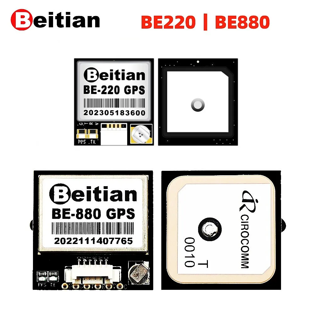 Beitian BE220 BE880 G-MOUSE UART TTL Level GPS GLONASS Dual GNSS Module GPS Module With FLASH for RC Racing Drone