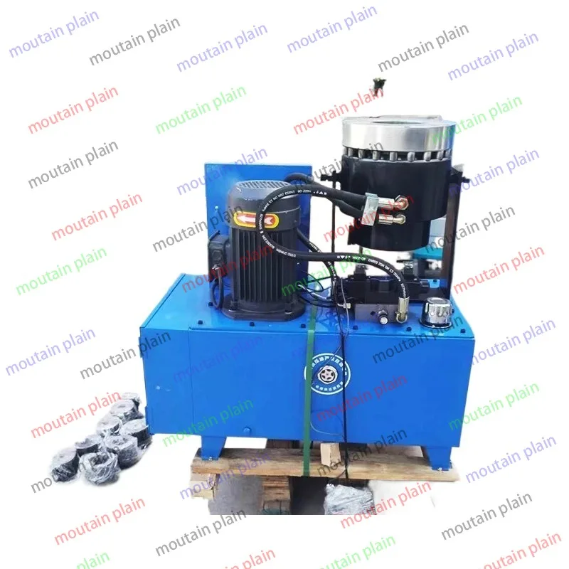 Electric Hydraulic Hose Contracted Pipe Machine Greenhouse Scaffold Shrink High-Pressure Oil Pipe Button-Pressing Machine