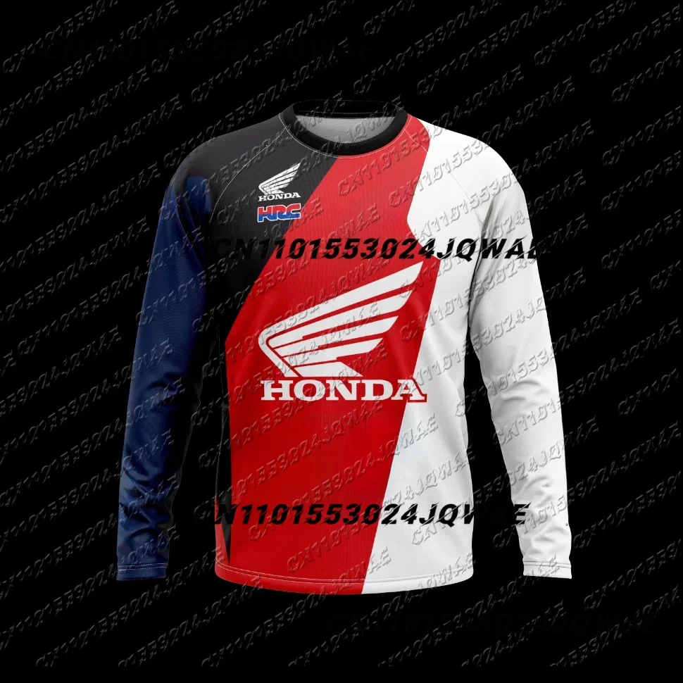 

New Honda Autumn/Winter Fashion Casual Long Sleeve Shirt For Men Women Motorcycle Racing Loose Breathable Comfortable Sweatshirt