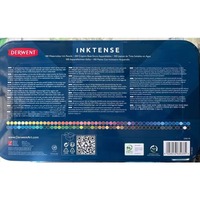 Genuine School Stationery Derwent Inktense Pencils Art Set,100 Permanent Watercolor Pencils Set,Premium Water-Soluble Indelible