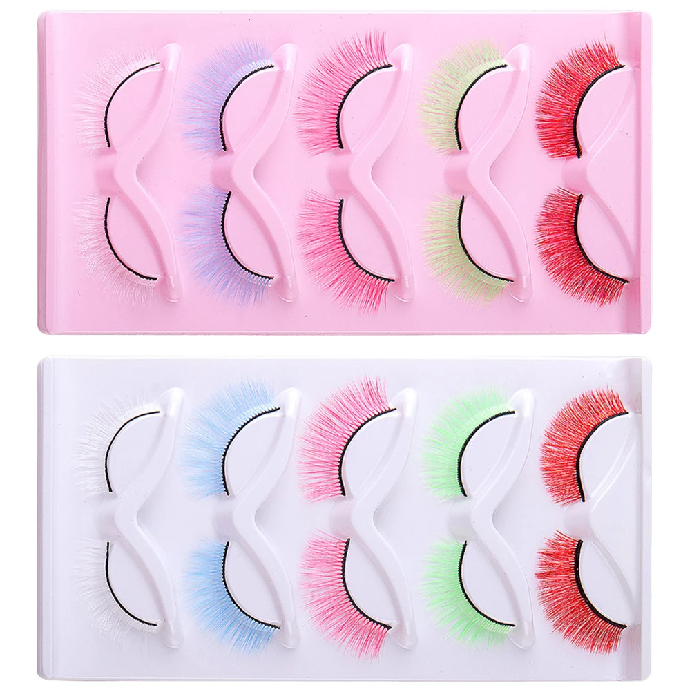 Paquete de 2 cajas de pestañas postizas, pestañas postizas ligeras y encantadoras, aspecto Natural para bodas, fechas, cumpleaños, accesorios de maquillaje para mujeres