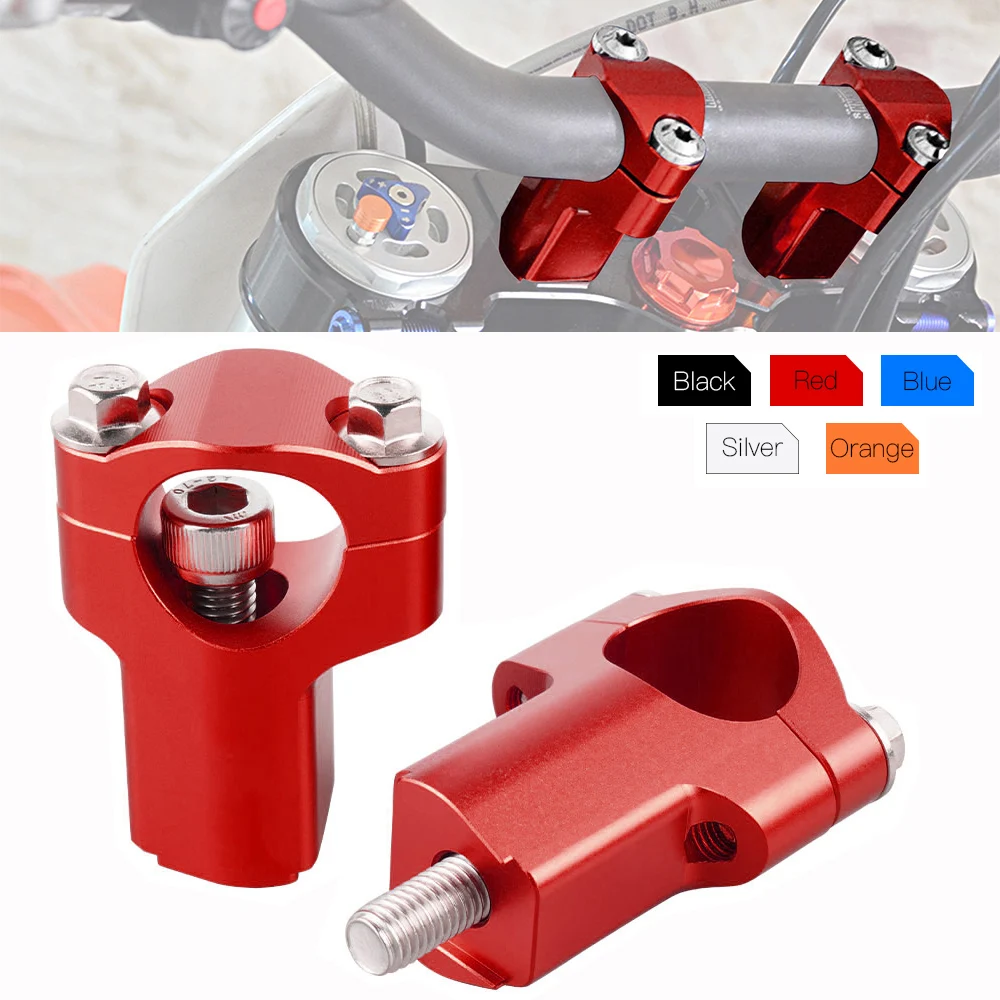 NICECNC 52mm Handlebar Riser Clamp Mount Brcket For BETA RR RS 125 150 200 250 300 350 400 450 498 MODELS 2014-2023 Accessories