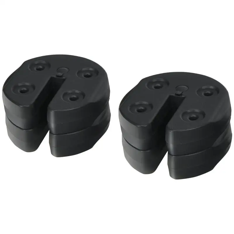 

Set of 4 Canopy Weights 20lbs Weight Plate Kit with No-Pinch Design