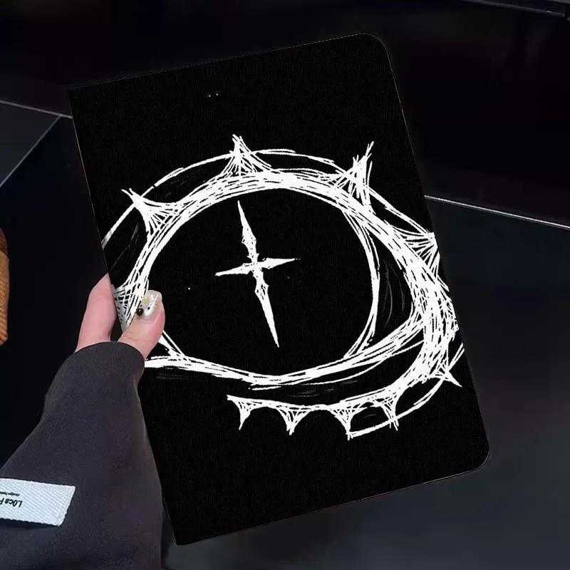 

Cartoon Eye Thorn Cross Gift Tablet Case For Huawei Honor MatePad MediaPad Air 5 6 7 11 V6 V7 V8 V9 X9 X8 T10 T10s C5e T5