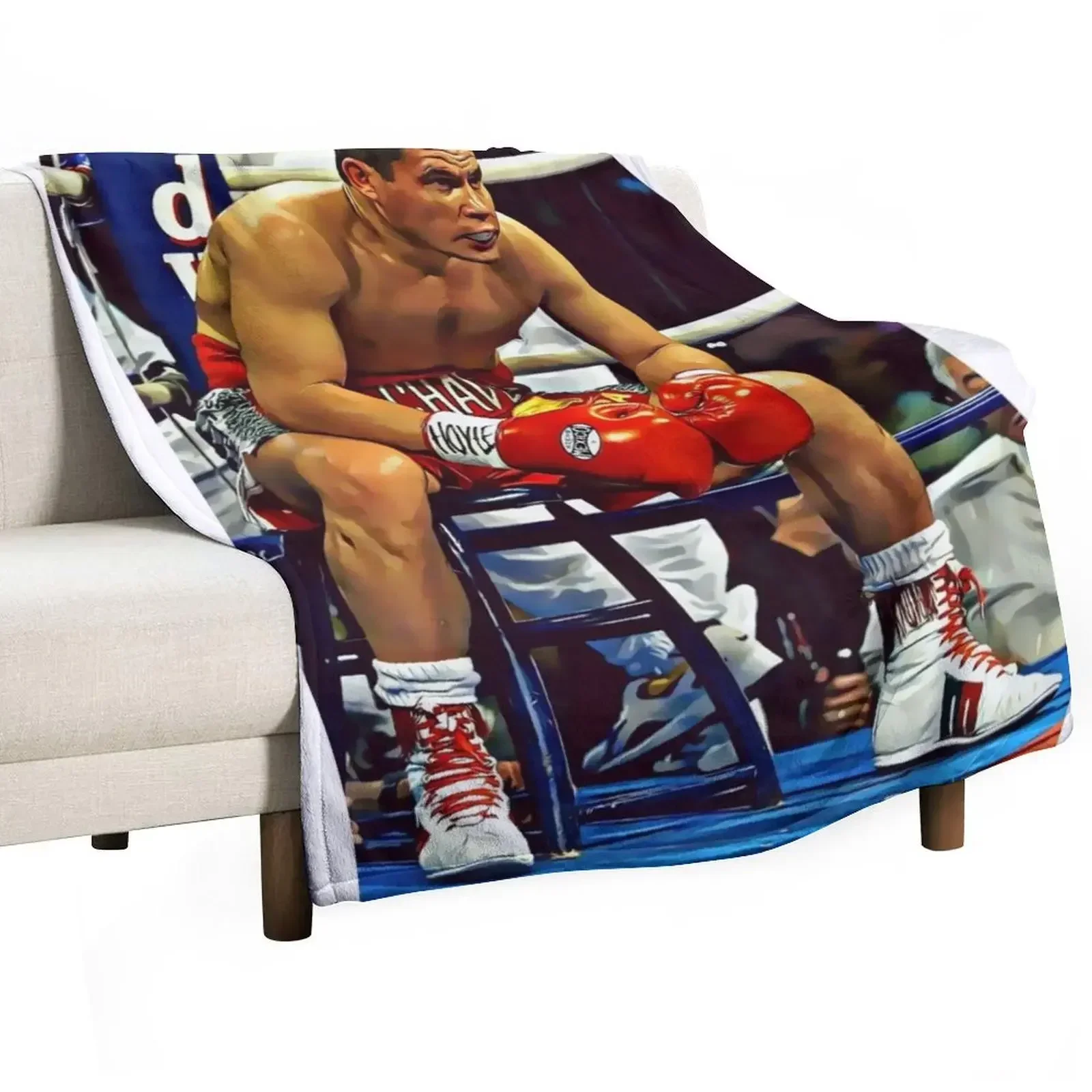 Julio Cesar Chavez Throw Blanket Luxury Thicken For Decorative Sofa Loose Fashion Sofas Blankets