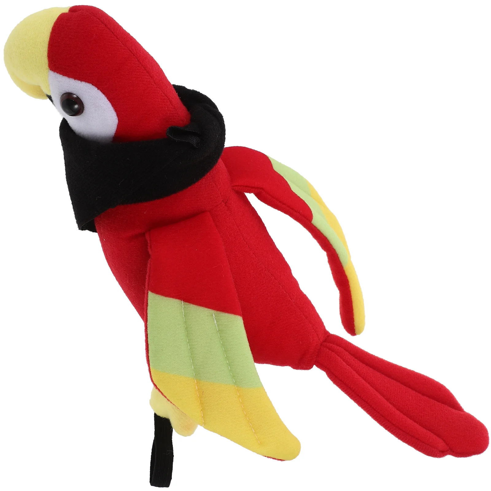 

Stuffed Parrot Artificial Bird Model Halloween Toys Props Plush Pp Cotton Creative Ornament