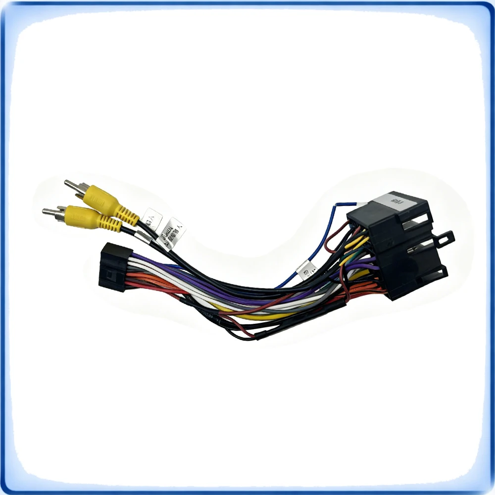 

ISO to 16Pin Car Radio Wiring Harness Adapter for Haval H6 Sport 2016 Low Version Rear Camera Support
