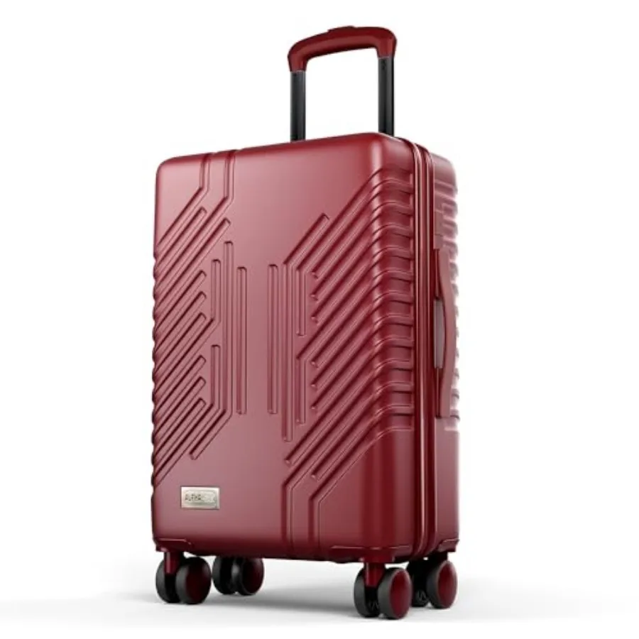 

Carry On Luggage 22x14x11 Airline Approved, Hardshell Durable PC+ABS Luggage with Spinner Wheels, Lightweight Travel Rolling Su
