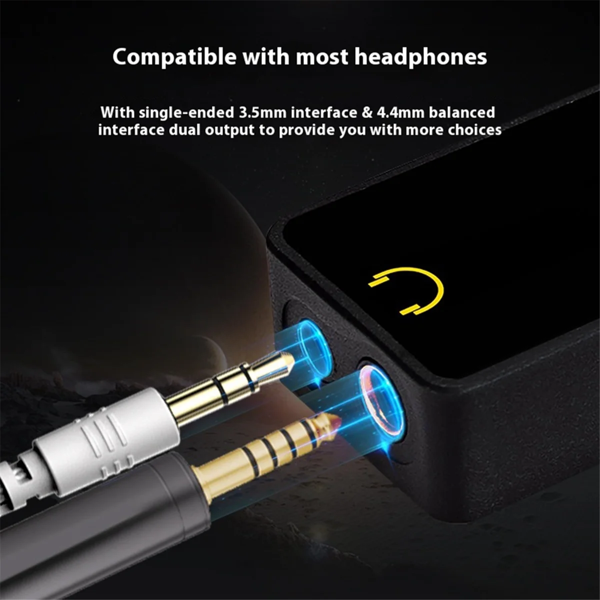 2025 + مضخم ضوت سماعات الرأس HIFI فك بطاقة صوت الهاتف 16bit/48 كيلو هرتز وحدة فك ترميز الصوت المحمولة لـ //IOS/Android #5