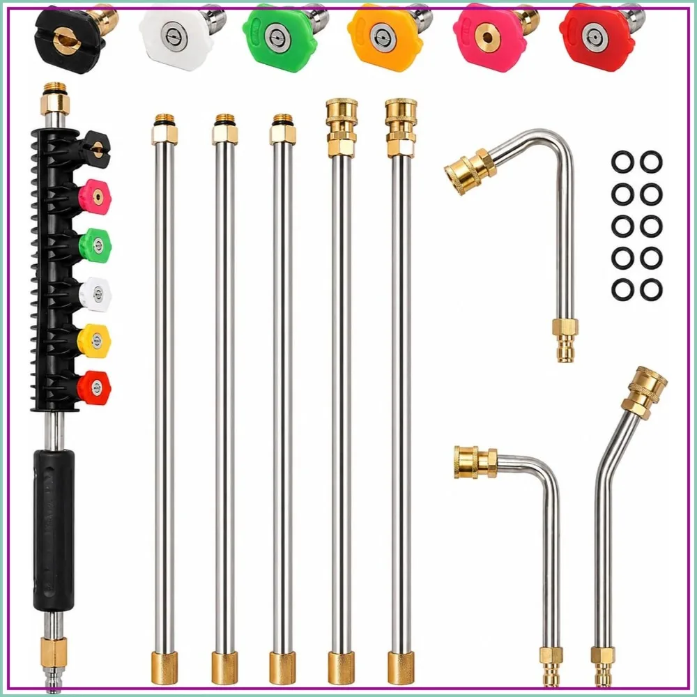 Power Washer Extension Wand Set of 9