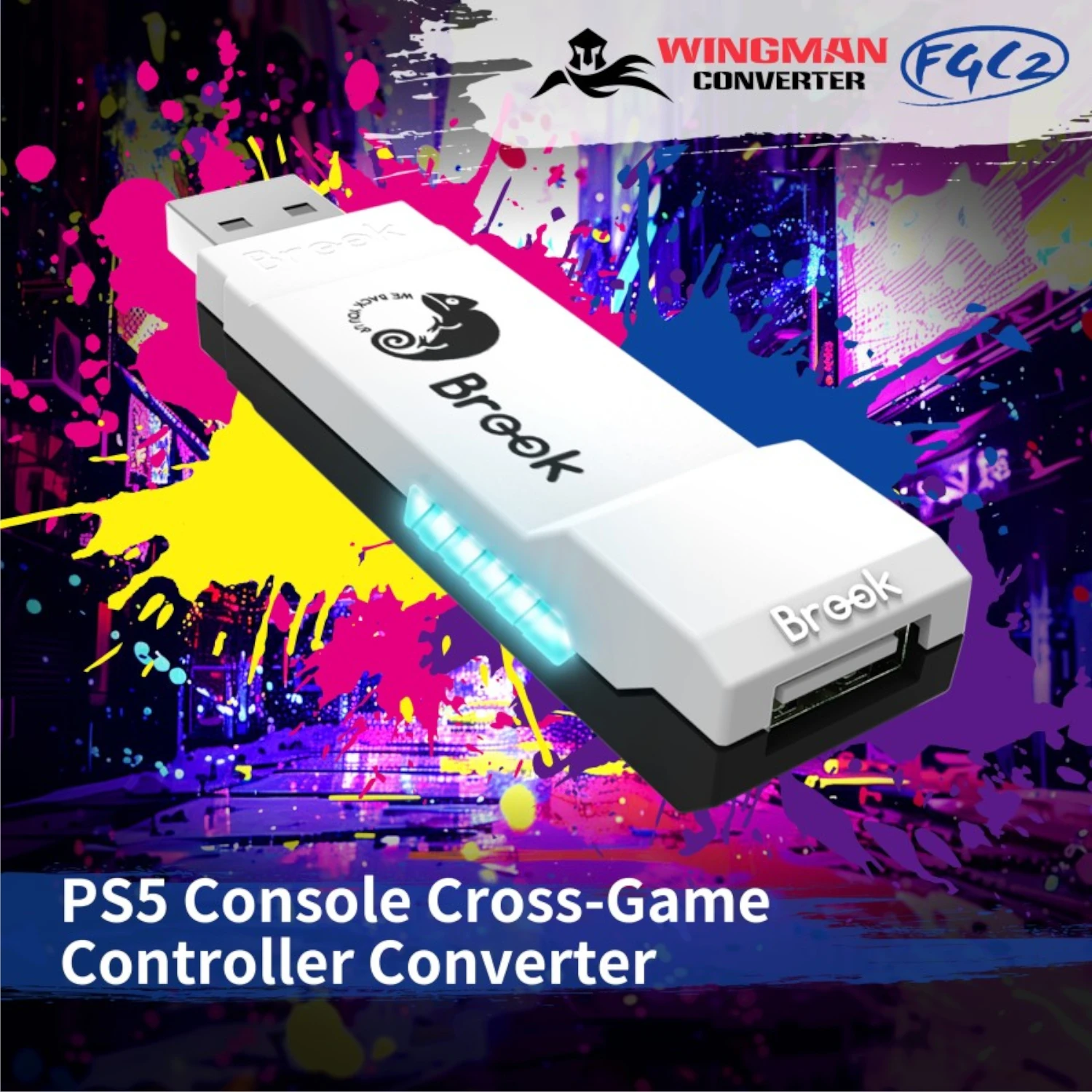 Brook Wingman FGC 2 Wired For PS5/PS4/XBox Series X|S/Xbox One