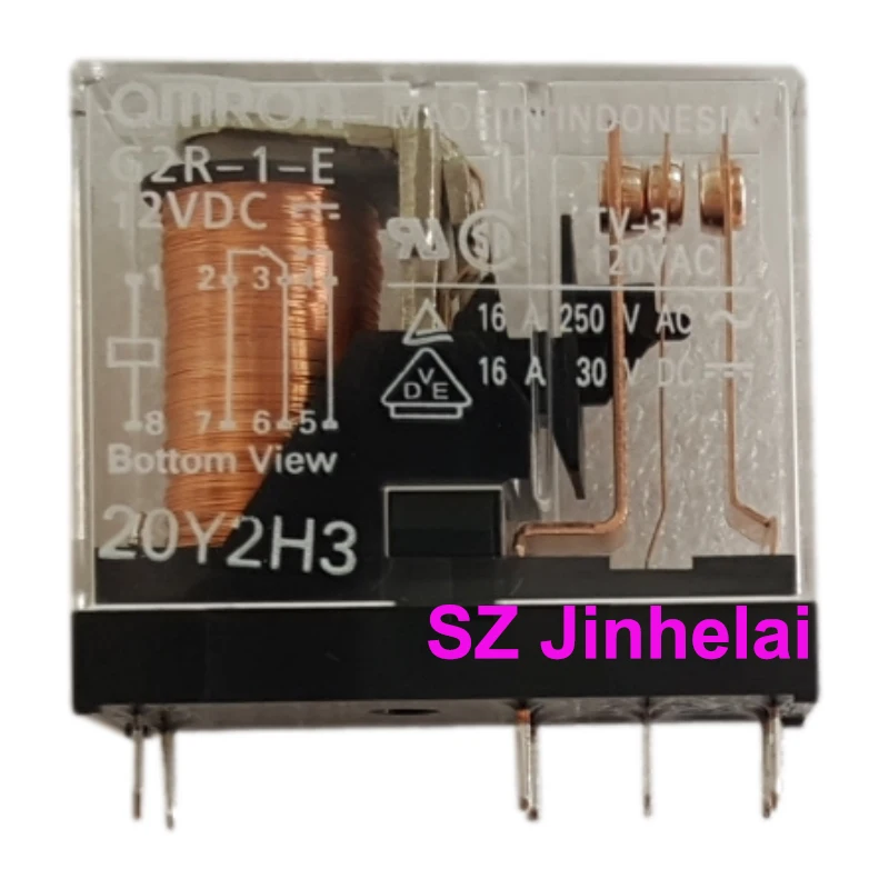 10pcs Authentic Original Omron G2R-1-E G2R-1A-E 24VDC 12VDC Micro Power Relay  DC24V DC12V
