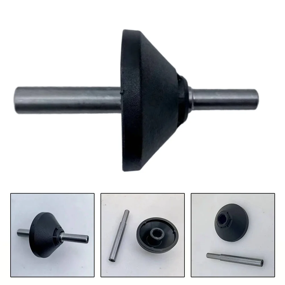 High-quality Centering Cone 1pc Black DNP617 Fixed Base For Fixed Base Replace Spare Parts Unused Centering Cone