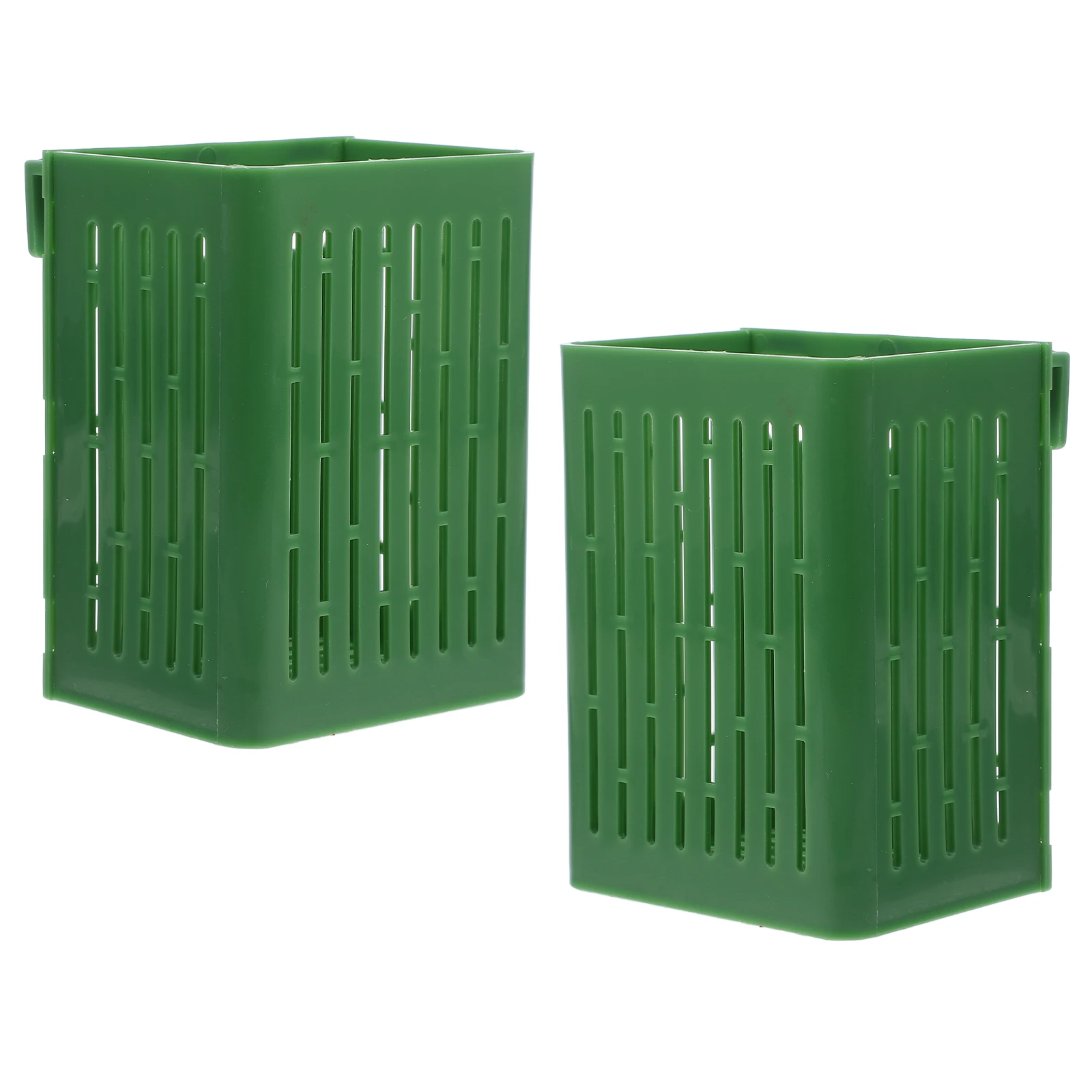 

2pcs Hydroponic Plant Basket Wall-mounted Fish Tank Aquarium Aquatic Plants Cup Net Basket Planter Isolator Durable Mesh Design