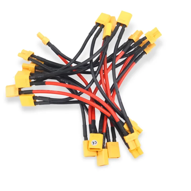 Wysokiej jakości złącze XT30 męskie na żeńskie 16AWG 10CM adapter baterii serii Y do kabla połączeniowego helikoptera RC