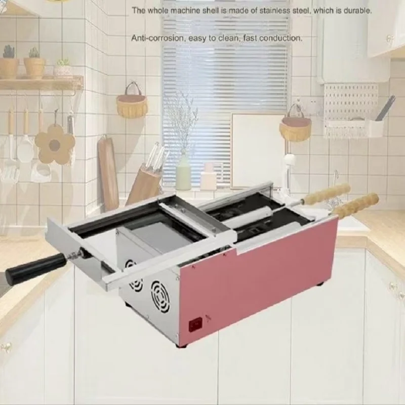 Multi Functional Bread Roll Machine Commercial Electric Chimney Cake Machine 110V 220V Bread Oven, Hot Selling Snack Machine