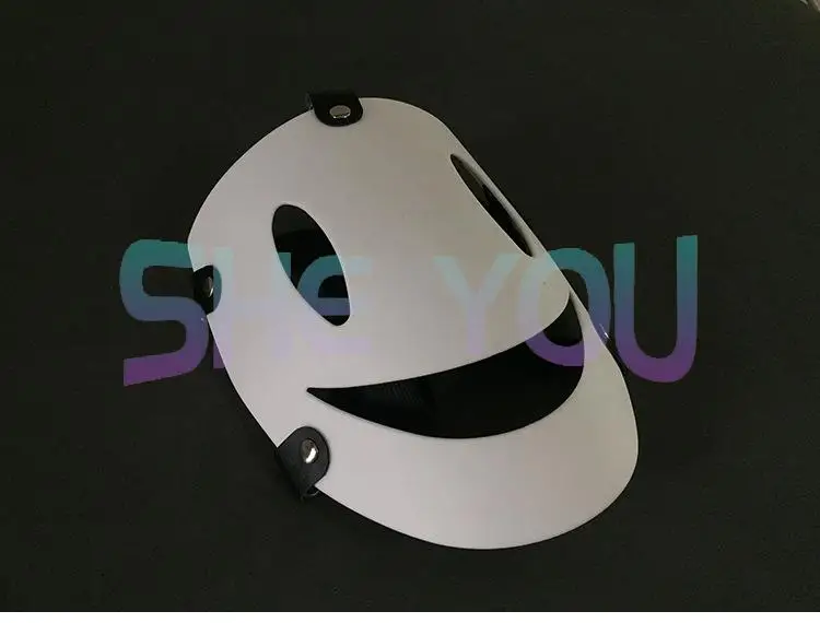 High Rise Invasie Cosplay Masker Tenkuu Shinpan Witte Hars Maskers Japanse Anime Hoogbouw Invasie Cosplay Props Pvc Maskers