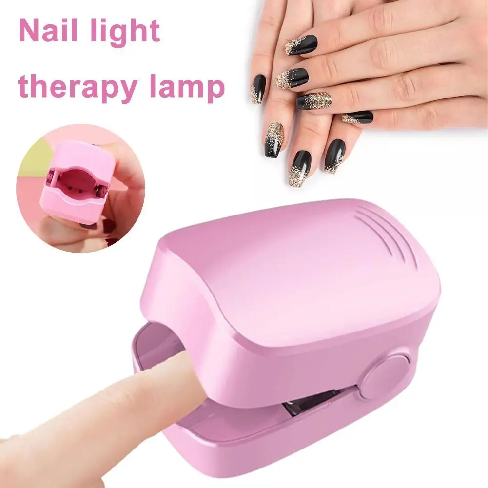 Lámpara LED de secado de uñas, Mini secador de uñas UV, máquina de manicura con Cable USB, secador de esmalte de Gel, uso doméstico y de viaje