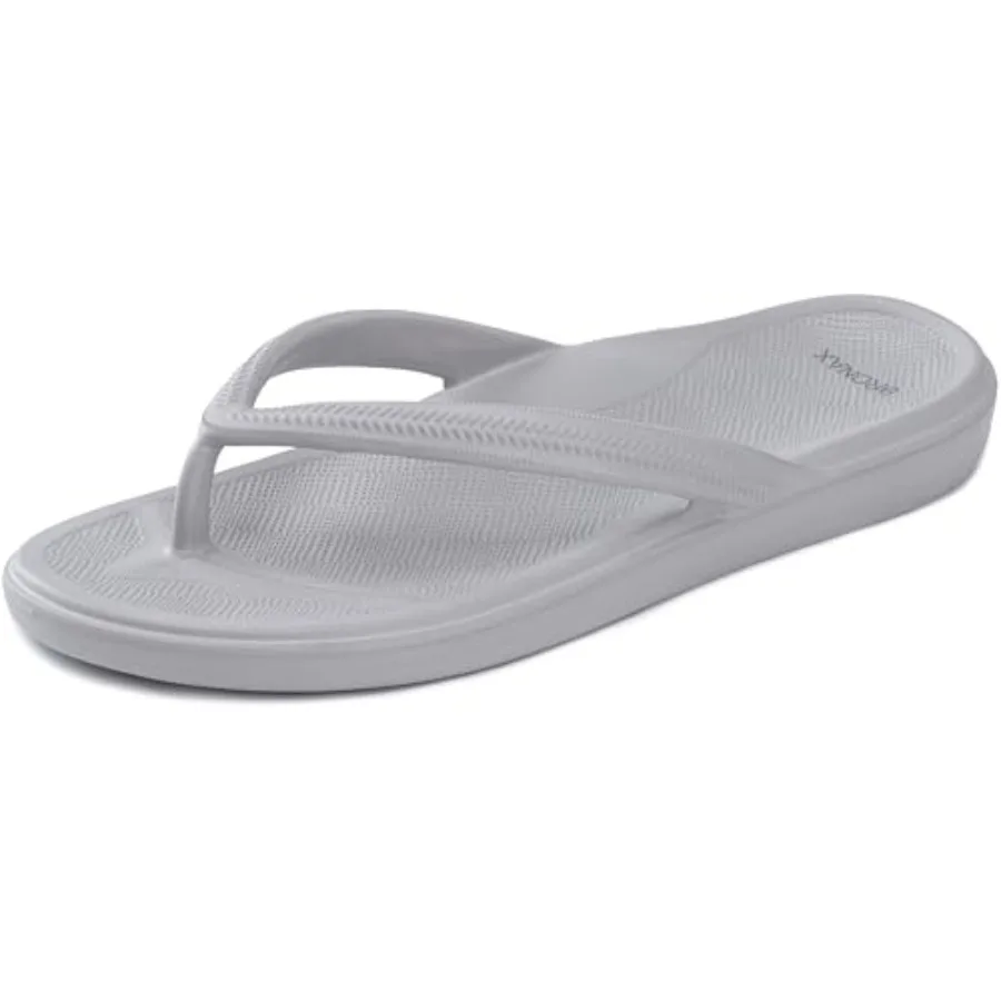 

BRONAX Women's Arch Support Flip Flops Orthotic Thong Sandals for Plantar Fasciitis Relief Comfort for Summer Walking