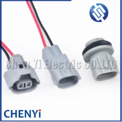 2 Pin Auto connector Car Light Base T10 T15 Halogen Bulb Socket Lamp Holder harness plug 8161512590 90075-60001 For Honda Toyota