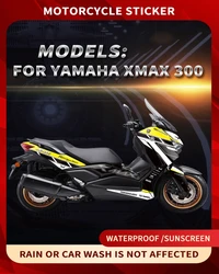Applicable to 23 Yamaha XMAX300 stickers, all car print stickers, and motorcycle protective film modification accessories