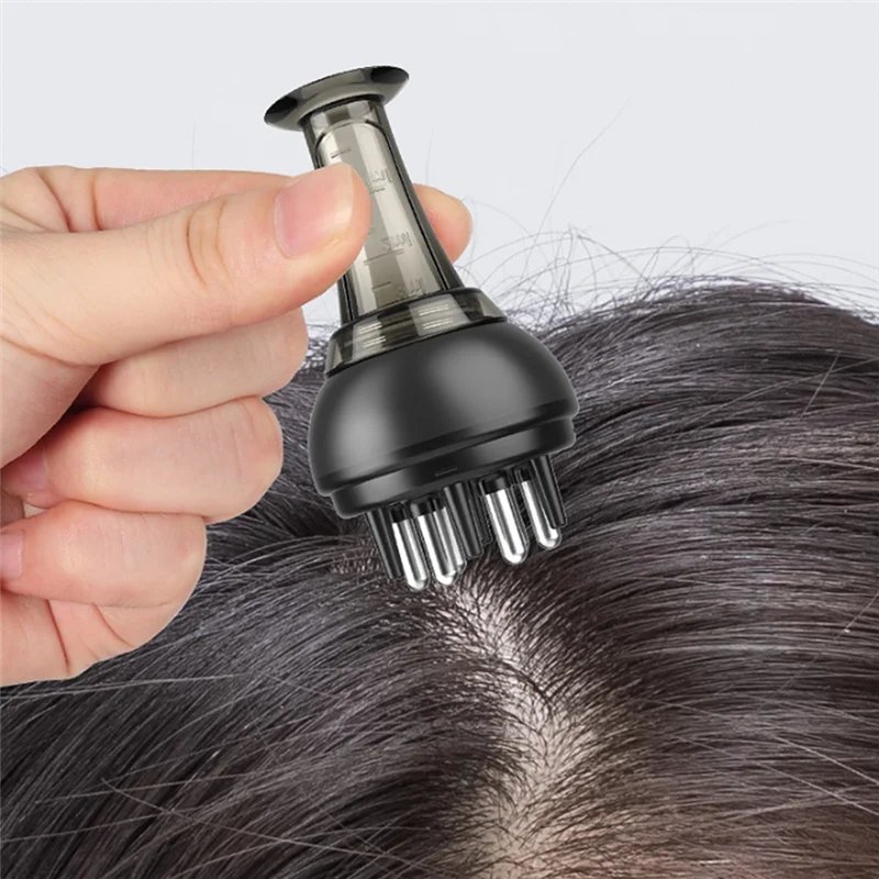 A005-Scalp Medicine السائل قضيب فروة الرأس قضيب تدليك مشط لعلاج الشعر النمو قضيب #6