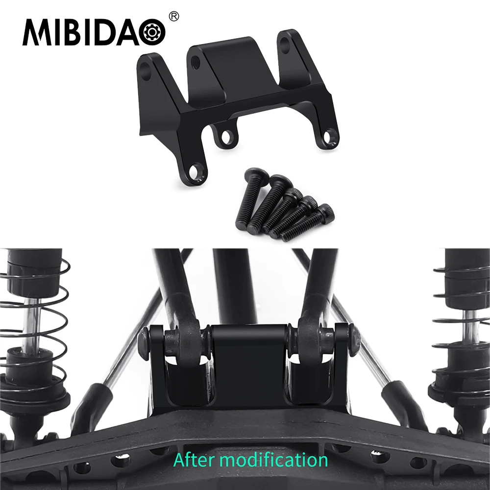 

MIBIDAO Aluminum Alloy Rear Upper Link Mount for Axial UTB18 Capra 1/18 Buggy Truck Model Upgrade Parts