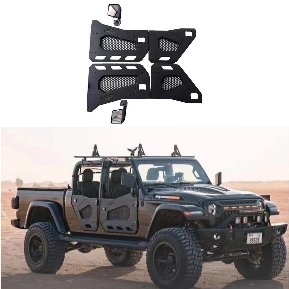 Lantsun JL1172 steel half door For Jeep for wrangler JL  JT